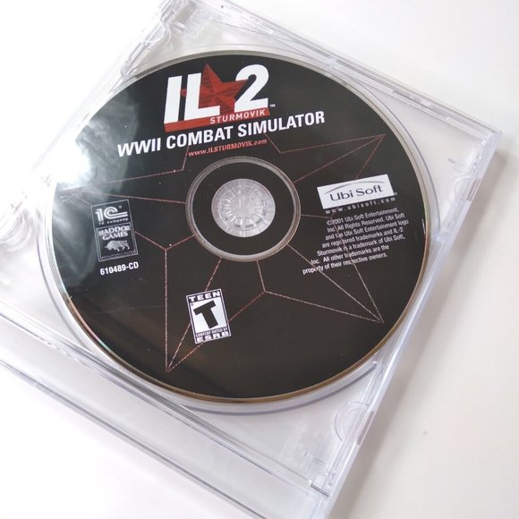 WWII IL-2 STURMOVIK  COMBAT FLIGHT SIMULATOR Ubisoft PC Game Only - Picture 1 of 4